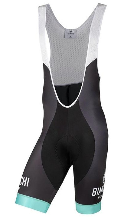 Bianchi Milano Poma Black Bib Shorts 