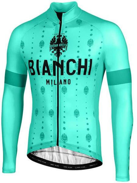 Bianchi Milano Perticara Celeste Long Sleeve Jersey 