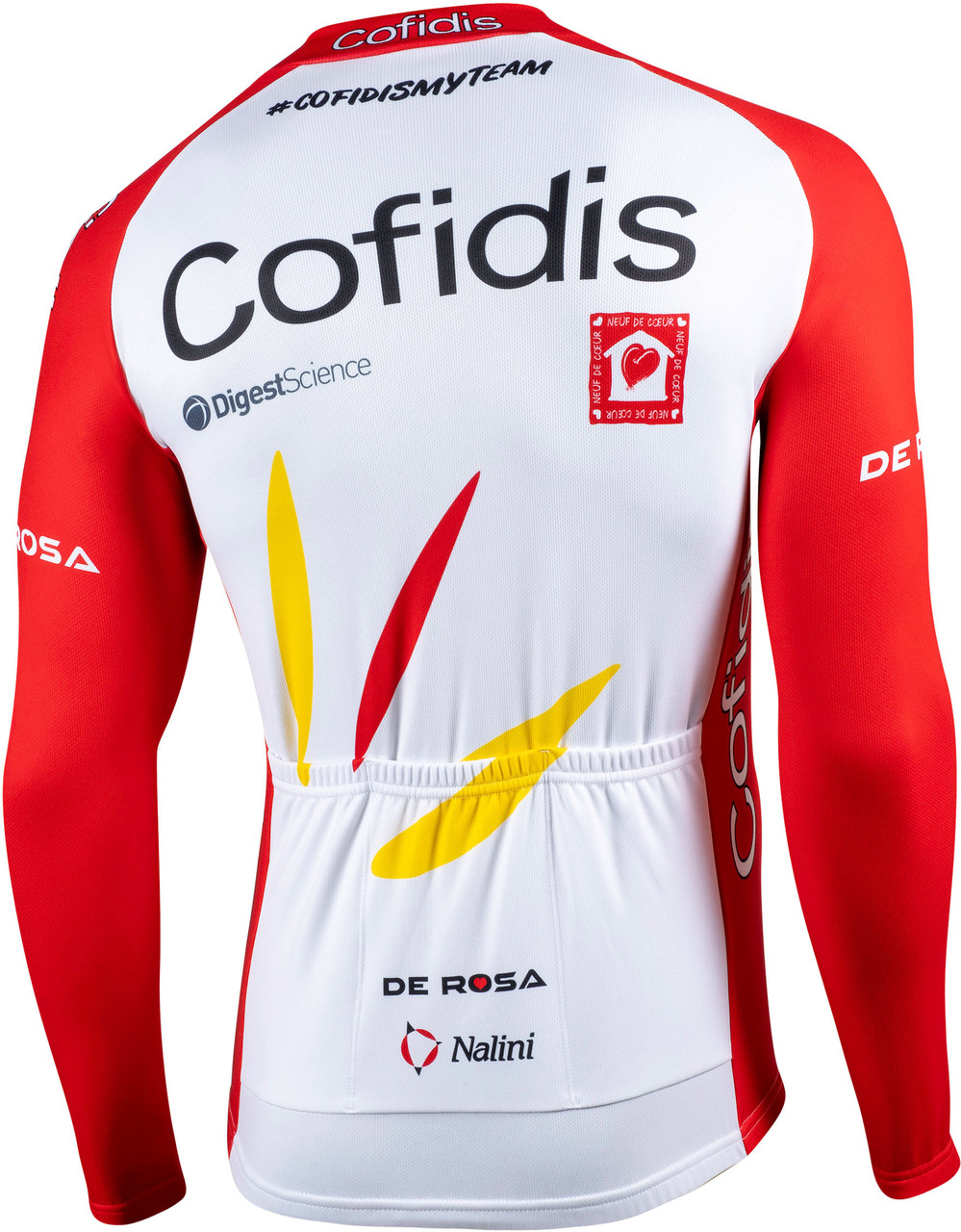 2021 Cofidis Long Sleeve Jersey Rear