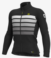 ALE' Sombra Wool Thermo PRR Gray Long Sleeve Jersey