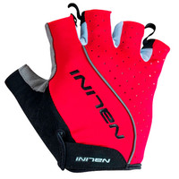 Nalini Closter Velcro Strap Red Gloves 