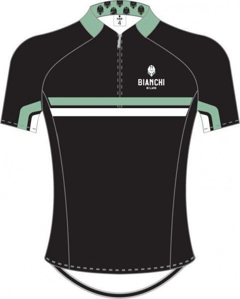 Bianchi Milano Zenkon Wool Vintage Black Jersey