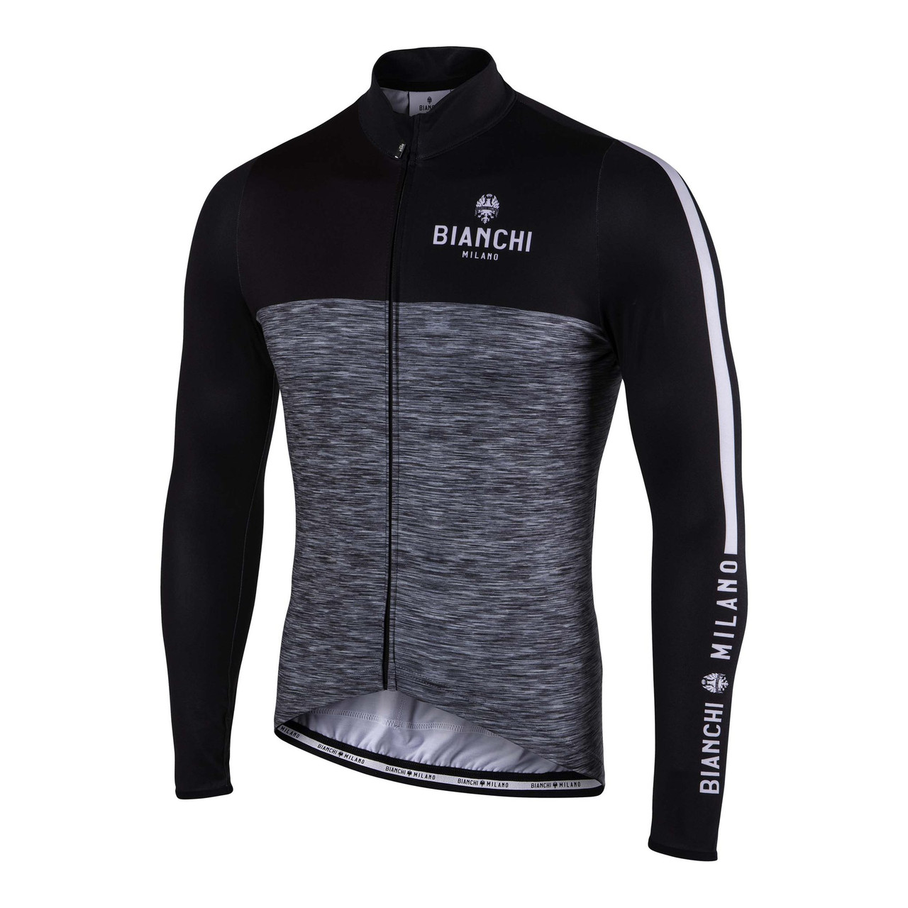 Bianchi Milano Chienes Black Light Weight Long Sleeve Jersey
