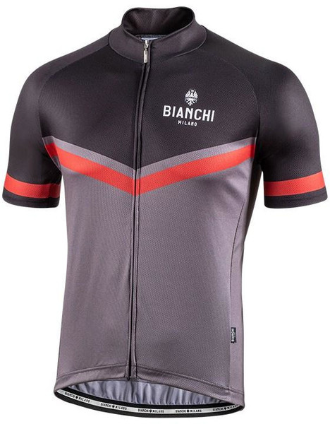 Bianchi Milano Ollastu Black Gray Jersey
