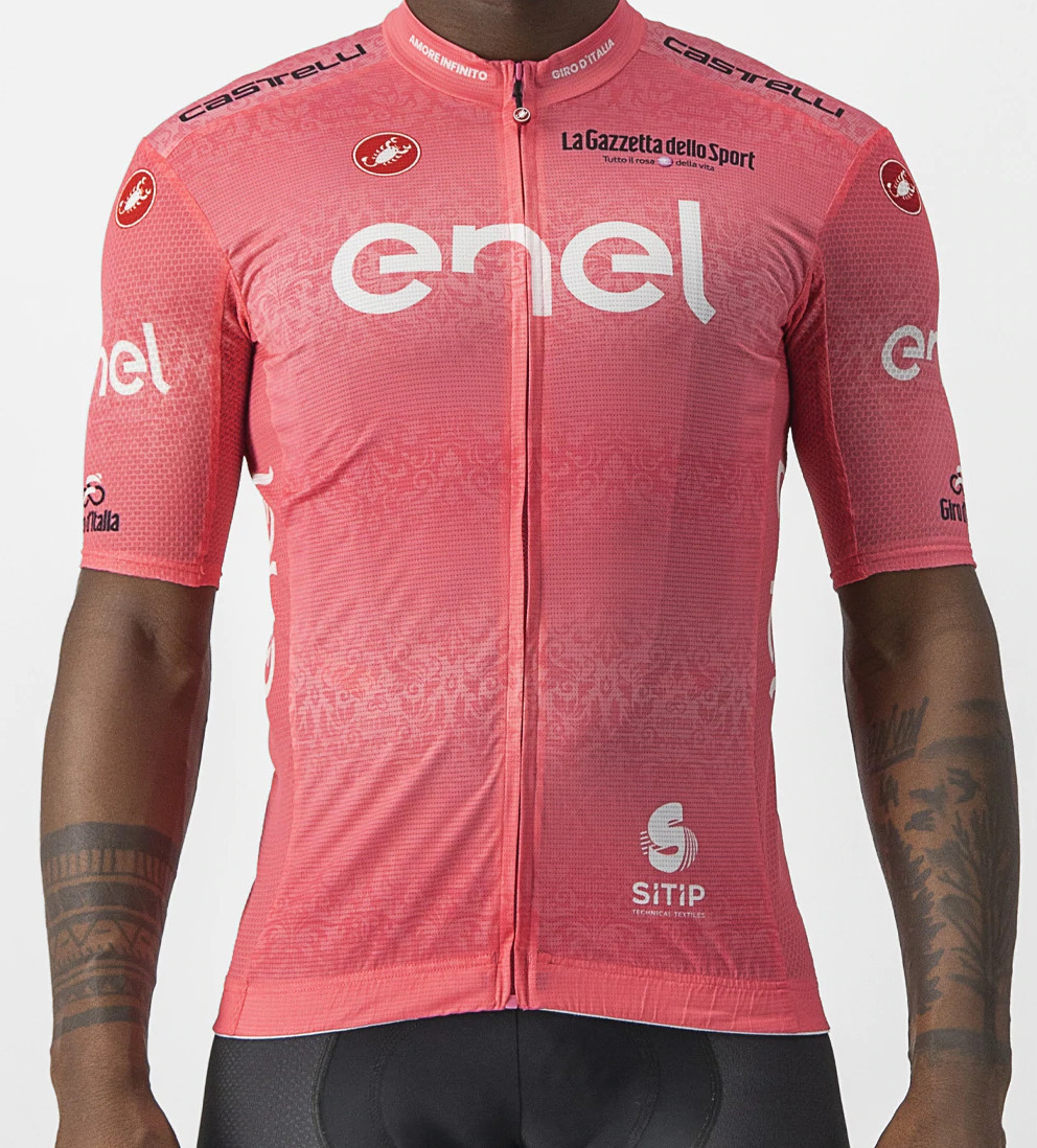 2022 Giro D' Italia 105 Pink Leader Competizione Jersey