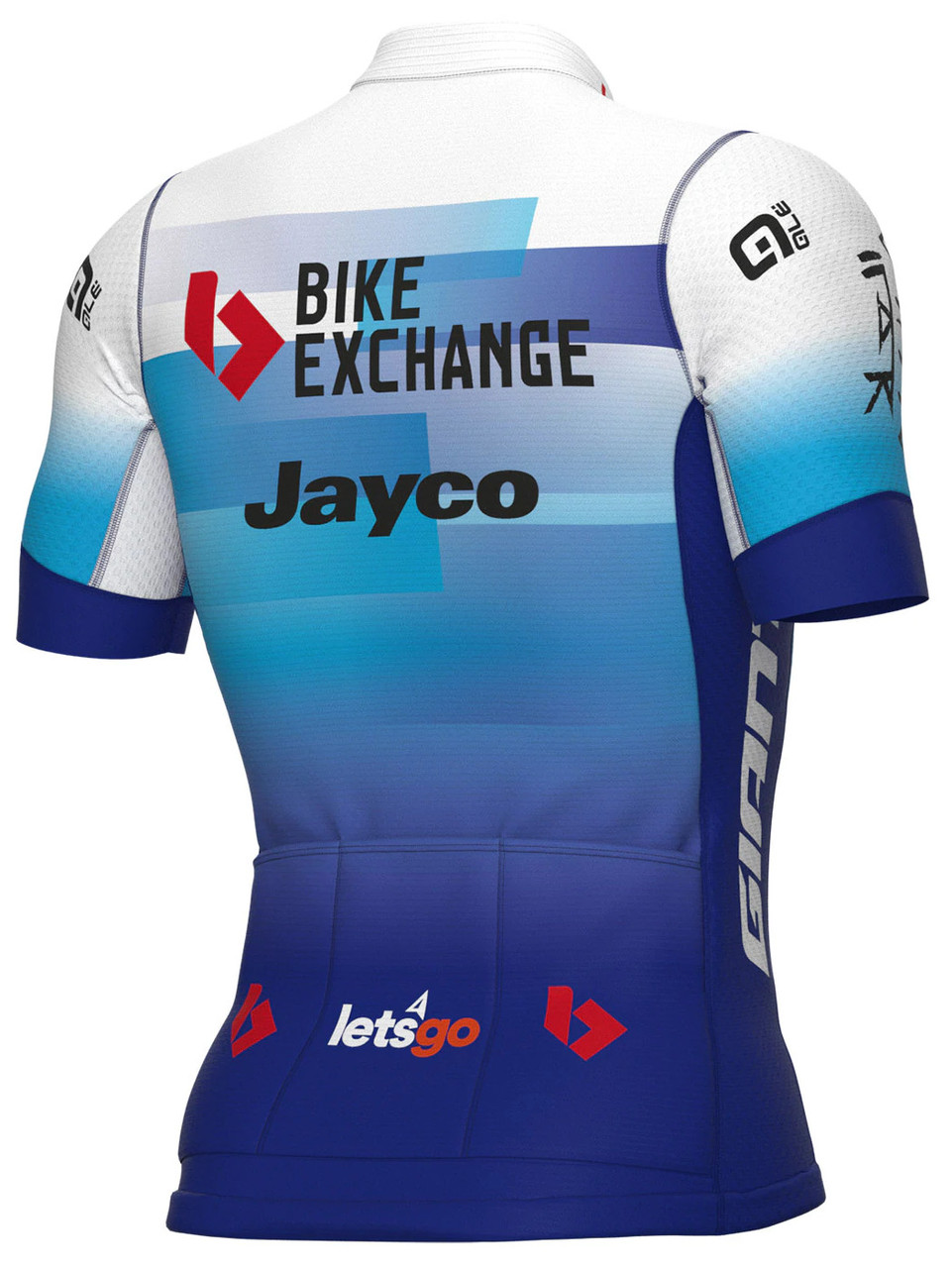2022 BikeExchange Jayco PRS Jersey  Rear