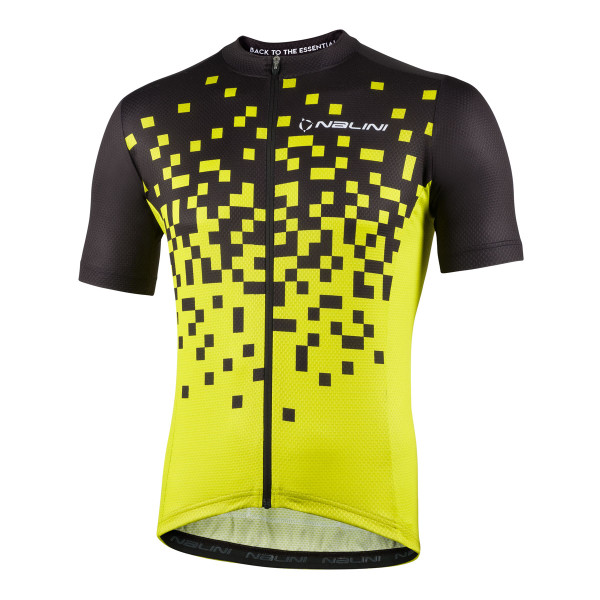 inkompetence Patent gys Nalini New Atlanta Boxes Yellow Black Jersey | italian Cycling Jerseys