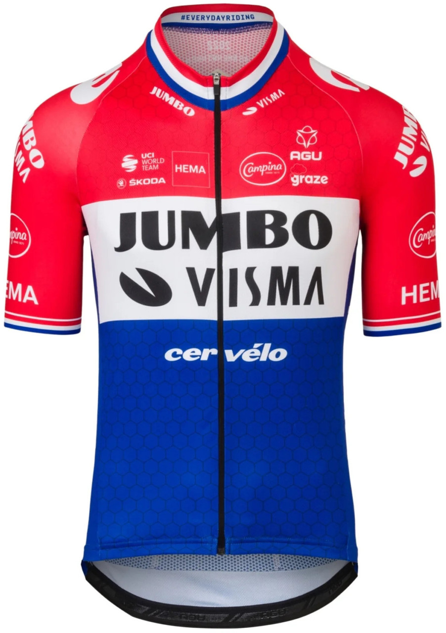 2022 Jumbo Visma Dutch Champion Jersey