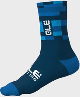 ALE' Match Blue Socks
