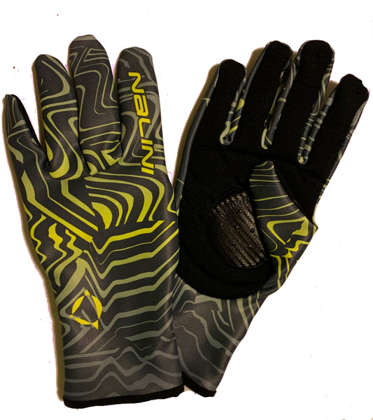 Nalini BOW Classic Winter Black Yellow Gloves