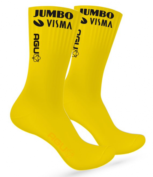 2022 Jumbo Visma TDF Victory Masterpiece Yellow Socks