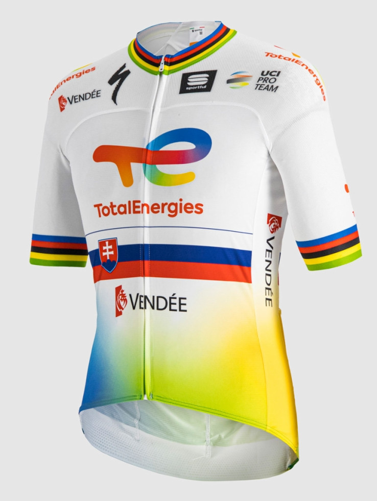 2023 Total Energies World Champ Sagan Bodyfit Sportful Jersey