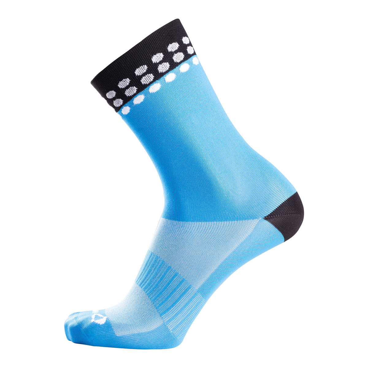 Nalini New Color Light Blue Black 4200 Socks