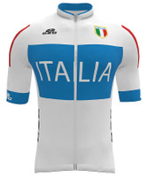 Italia Gravel White National Team Jersey