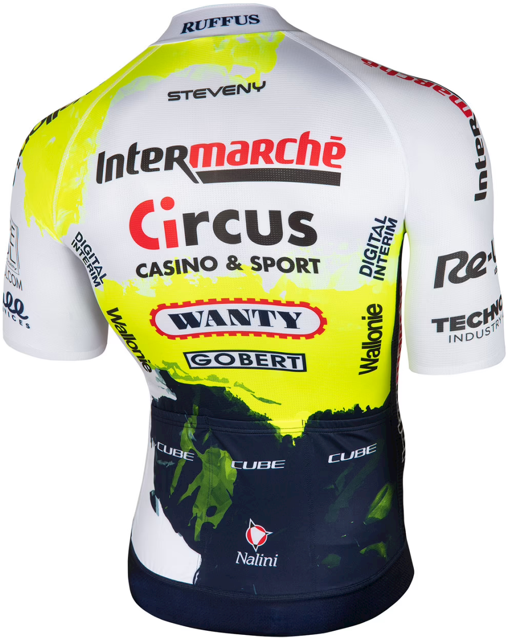 2023 Intermarche Circus Wanty Jersey Rear