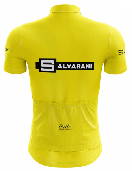 Salvarani Vuelta Yellow 68 Jersey Rear