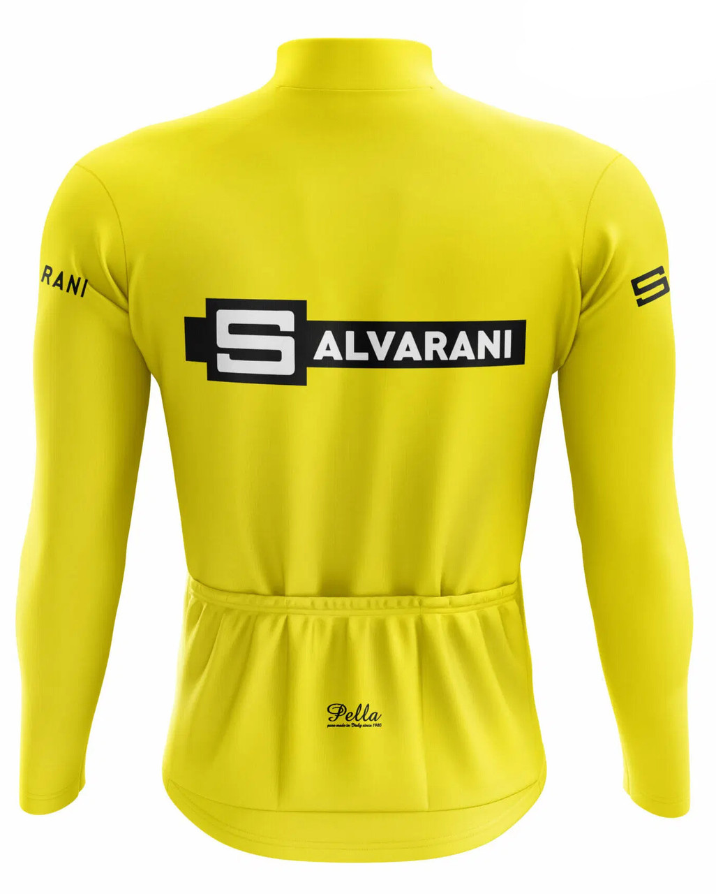 Salvarani Vuelta Yellow 68 Long Sleeve Jersey 