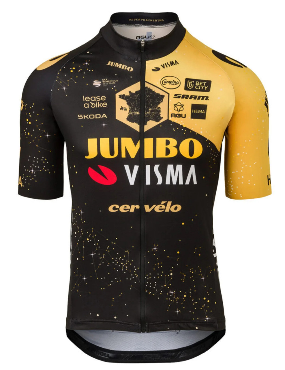 Electrificeren krom Touhou 2023 Jumbo Visma Tour De France Edition Jersey Official Pro Cycling Jerseys