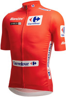 2023 La Vuelta Red Race Leader Jersey Side