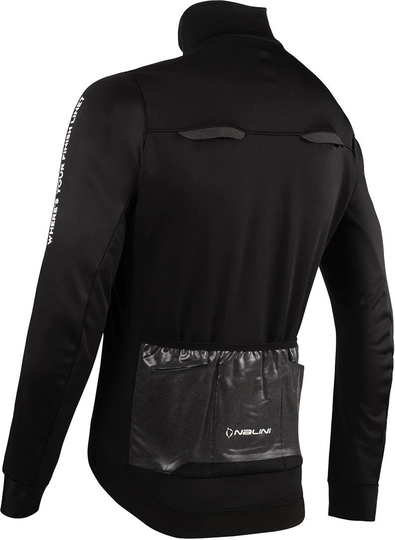 Nalini Ergo Shield Black Thermal Jacket Rear