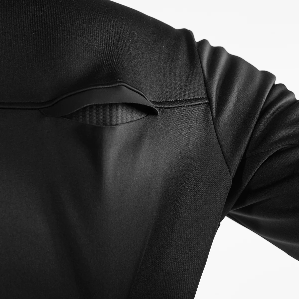 Nalini Ergo Shield Black Thermal Jacket Close Up