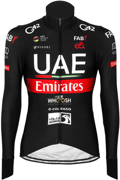 2024 UAE Team Emirates Black Long Sleeve Jersey