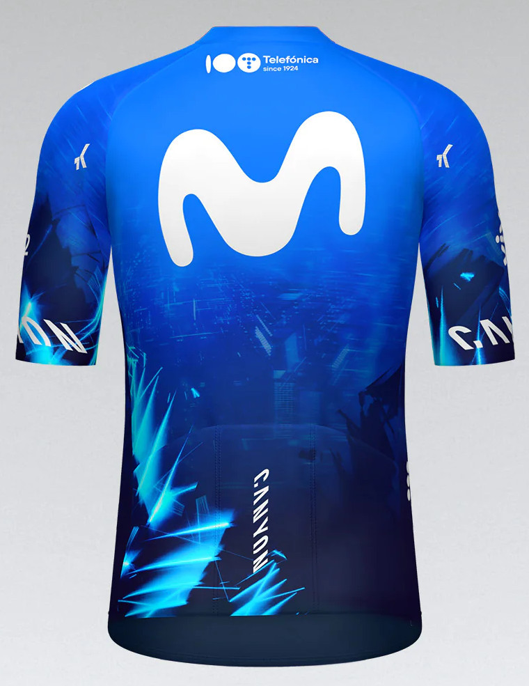 Movistar cycling hotsell jersey 2019