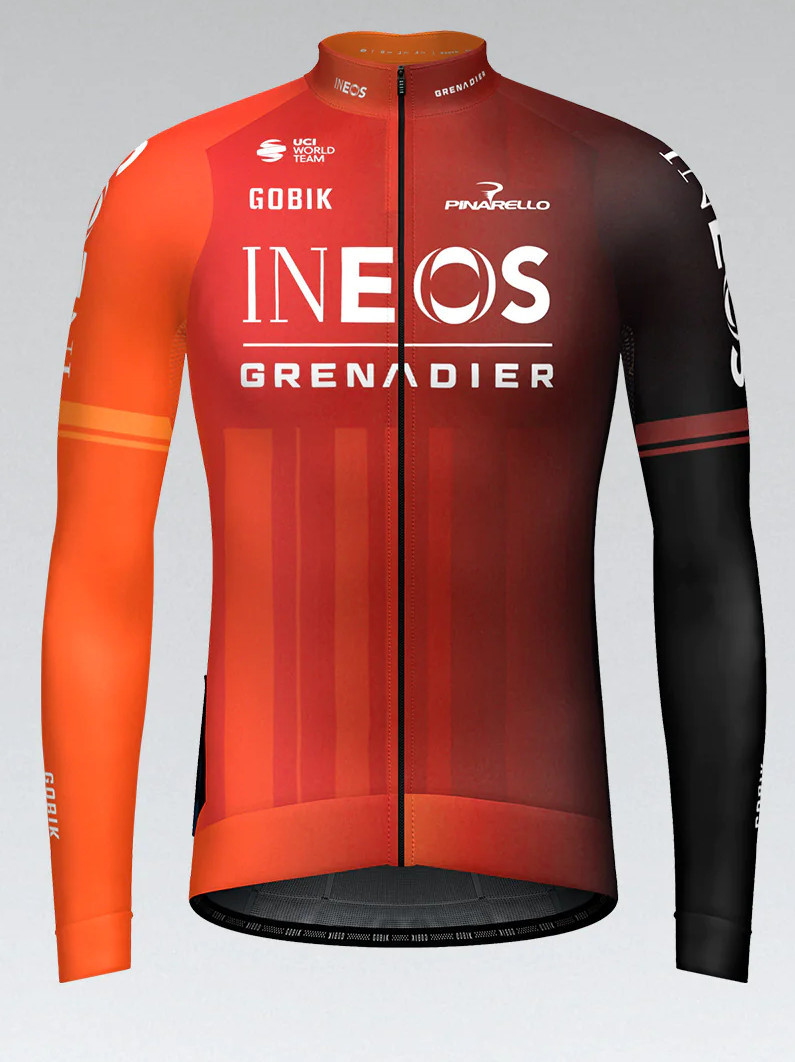 2024 Ineos Grenadiers Hyder Long Sleeve Jersey. Winter Jerseys