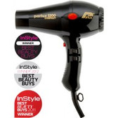 Parlux -PARLUX 3200 COMPACT HAIR DRYER - BLACK - 159BLK