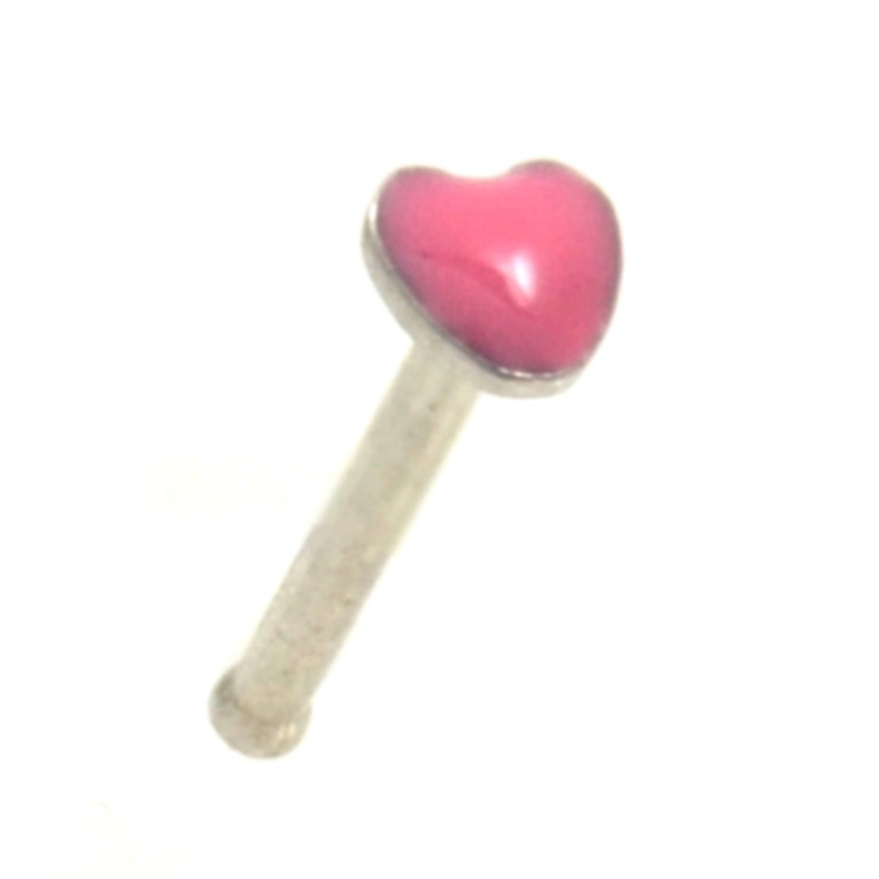 Pink nose ring stud clearance