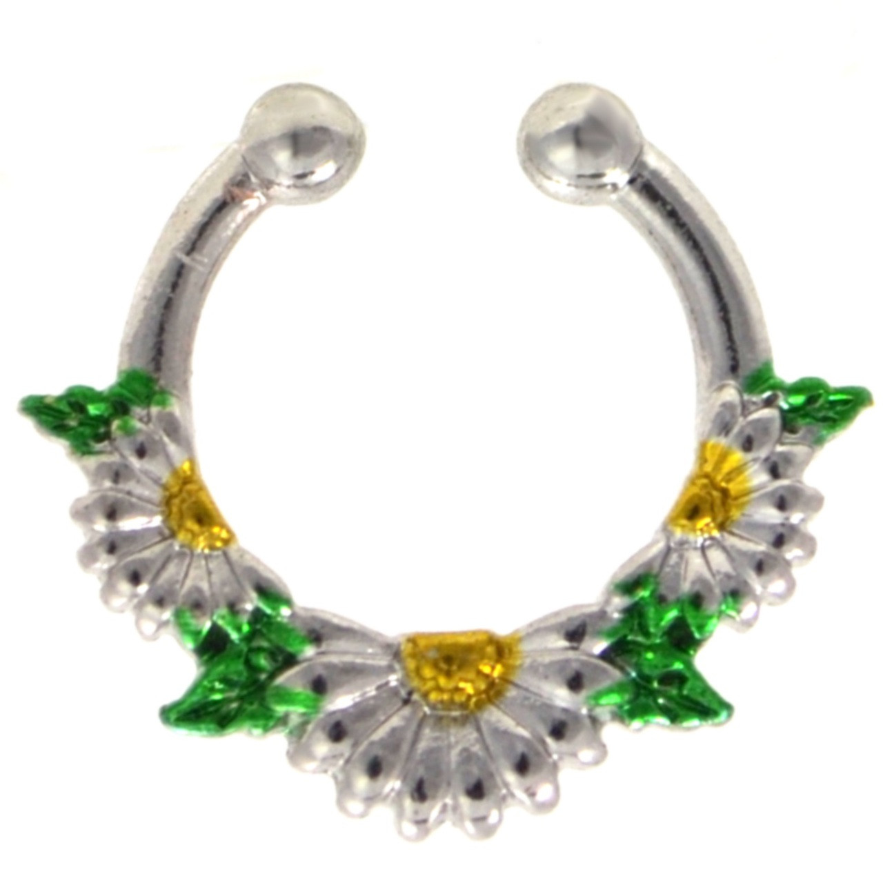 fake flower jewelry
