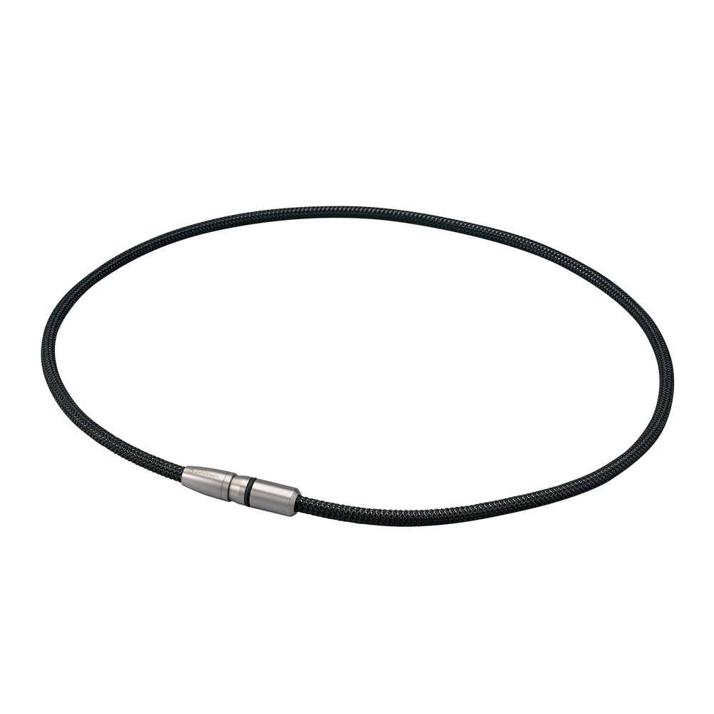black × 55 cm Phiten necklace RAKUWA magnetic titanium necklace S | 
