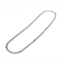 Titanium Chain Necklace Wide 
