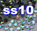 Rhinestones | SS10/2.8mm | CrystalAB(Clear) | 100 Gross