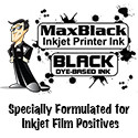 MaxBlack Bulk Dye Ink - 4oz. Bottle