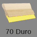 70 Durometer Squeegee - Wooden Handle