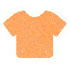 Glitter | 20 x 12 Inch | Neon Orange | Sheets -Bulk savings Per Sheet