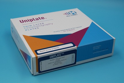 Silica Gel HLF 250um 20x20cm (25 plates/box) P47011 - Miles Scientific