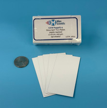 Silica Gel F coated on Plastic Sheets 200um 4x8cm (50 sheets) P1590F7-2