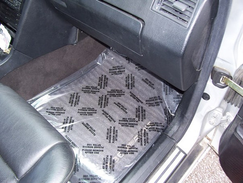 Adhesive Backed Car Floor Covering - Roll of 100 - FREE SHIPPING