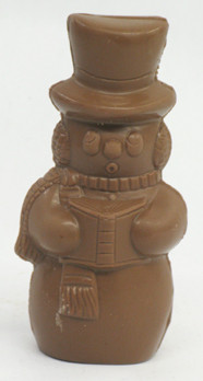 5 " Semi Solid Milk Chocolate Snowman