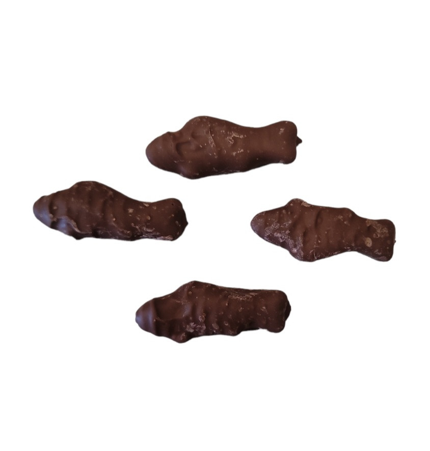 Chocolate Swedish Fish – Chatham Candy Manor