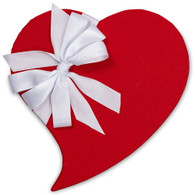 Red Whimsical Truffle Heart Box 