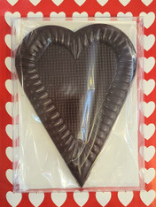 7 inch Dark Chocolate Heart