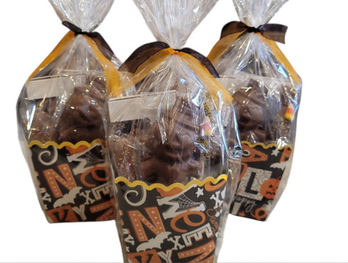 Trick or Treat in a basket