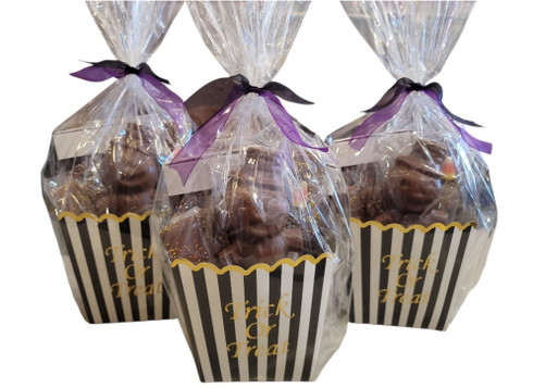 Trick or Treat in a basket