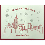 Season's Greetings From New York Card