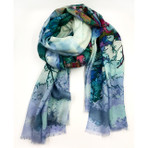 Water Color Tree Scarf