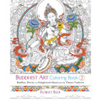 Buddhist Art Coloring Book 2