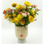 Lady Ceramic Vase/Planter